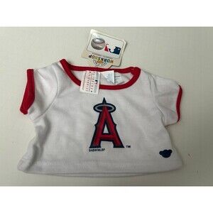 Build-A-Bear Workshop Los Angeles Angels T-Shirt Baseball Tee BABW/MLBP New